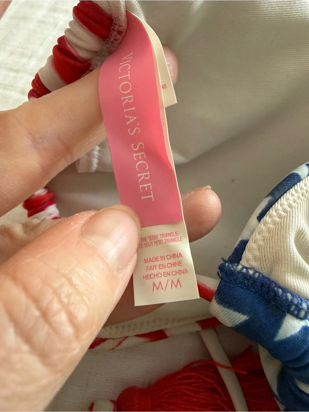 Victoria’s Secret The Teeny Triangle Top & Teeny Bikini Bottoms Size Medium